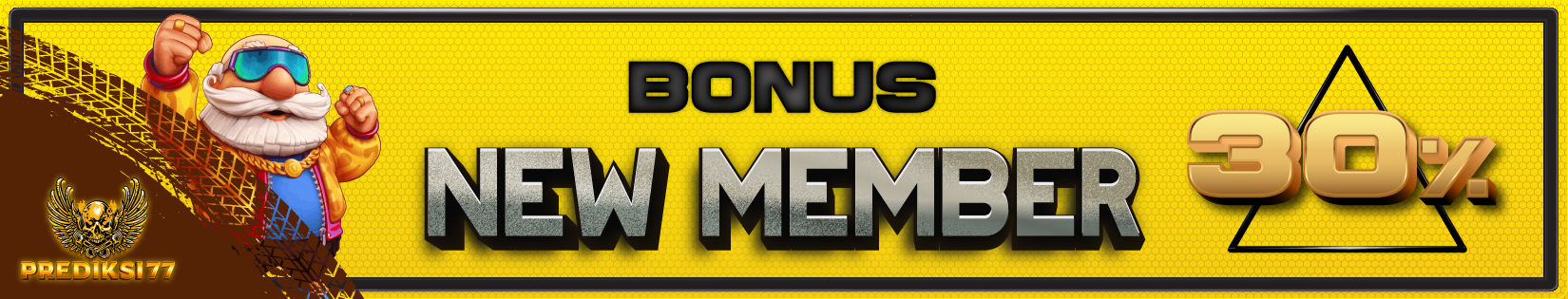BONUS NEW MEMBER 30%