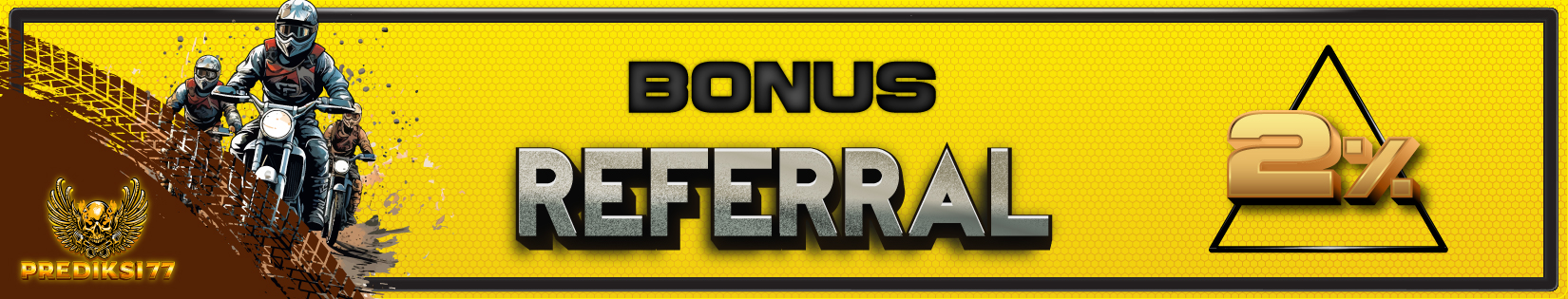 BONUS REFERRAL 2%